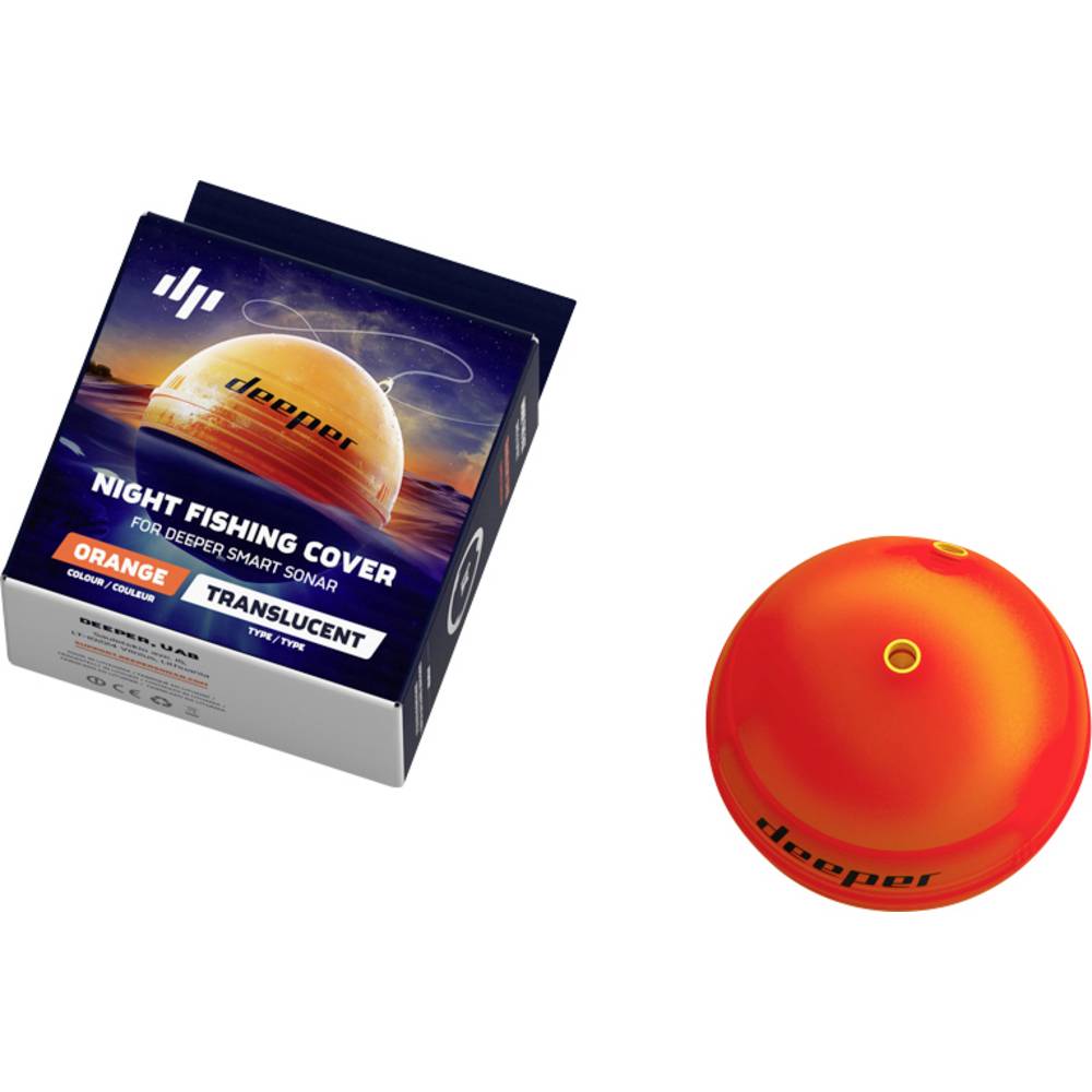 Deeper Night Cover Orange Fishfinderkap