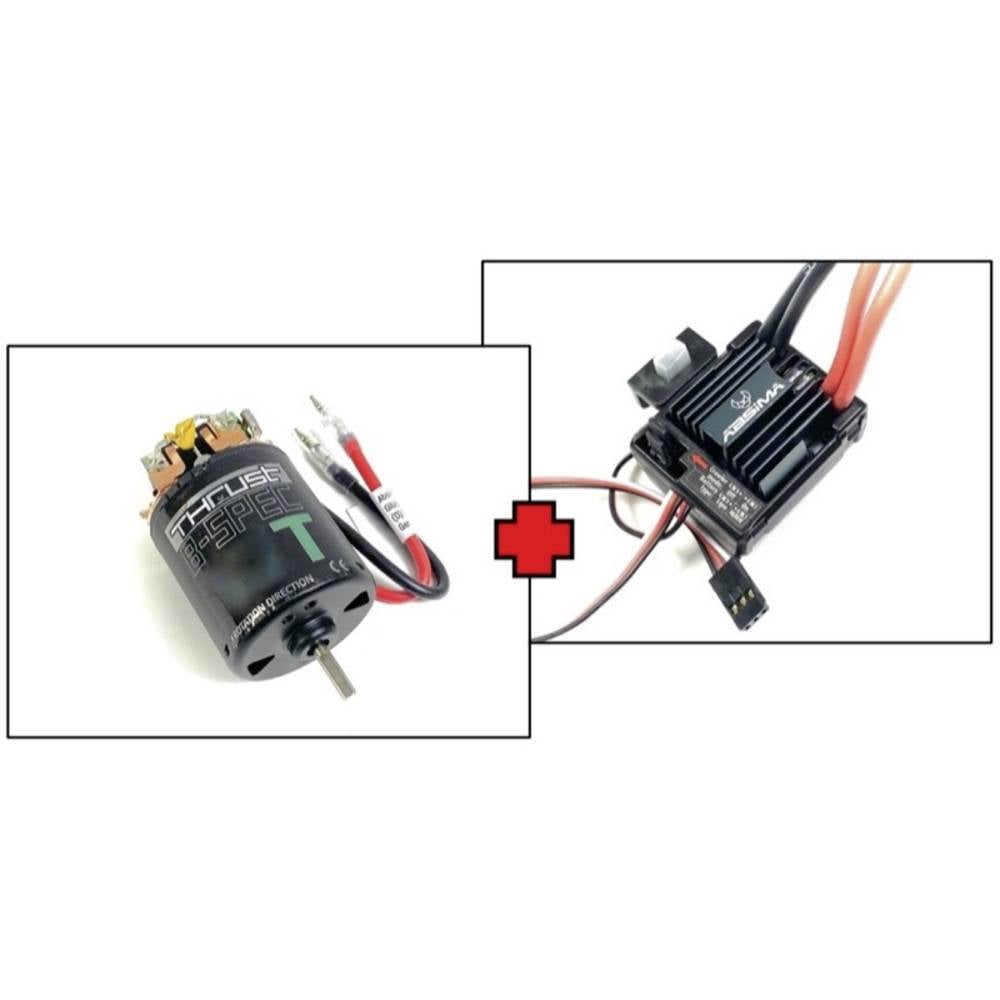 Absima Thrust B-Spec V2 80T 2100019V2 Aantal windingen (turns): 80 Brushed aandrijving voor RC auto 1:10