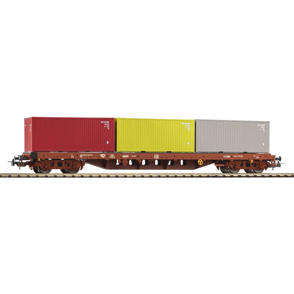 Piko H0 24539 H0 containerwagen van de NMBS