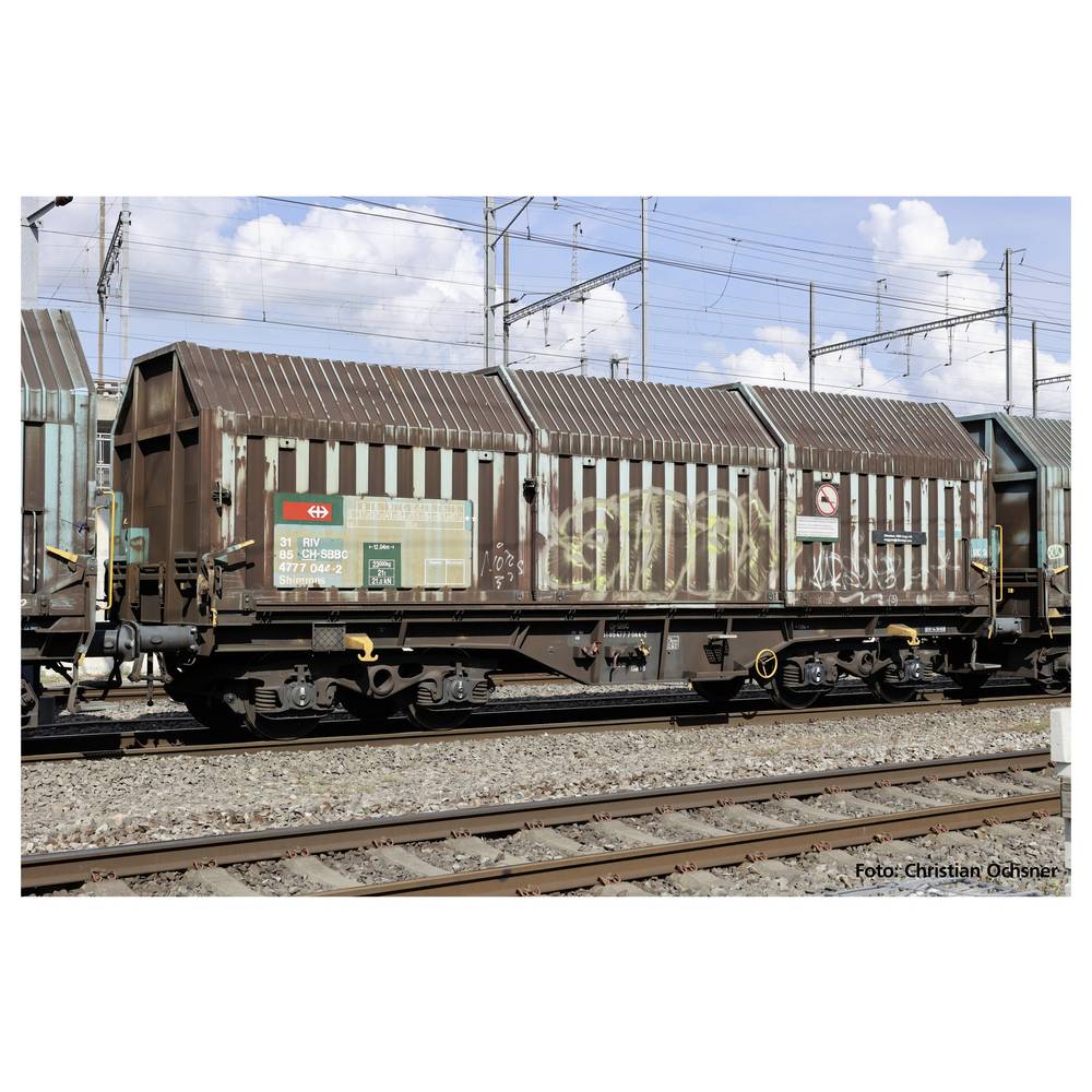 Piko H0 28304 H0 2-delige set telescoopduimwagens CH-SBB C van de SBB