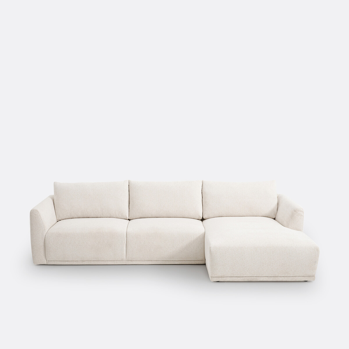 LA REDOUTE INTERIEURS Hoekbank rechts, mêlee rupsstof, Lupita
