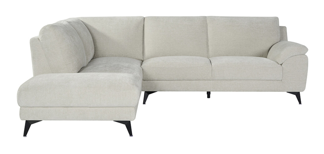 LABEL51 Loungebank Santino Links, Elite stof - Naturel