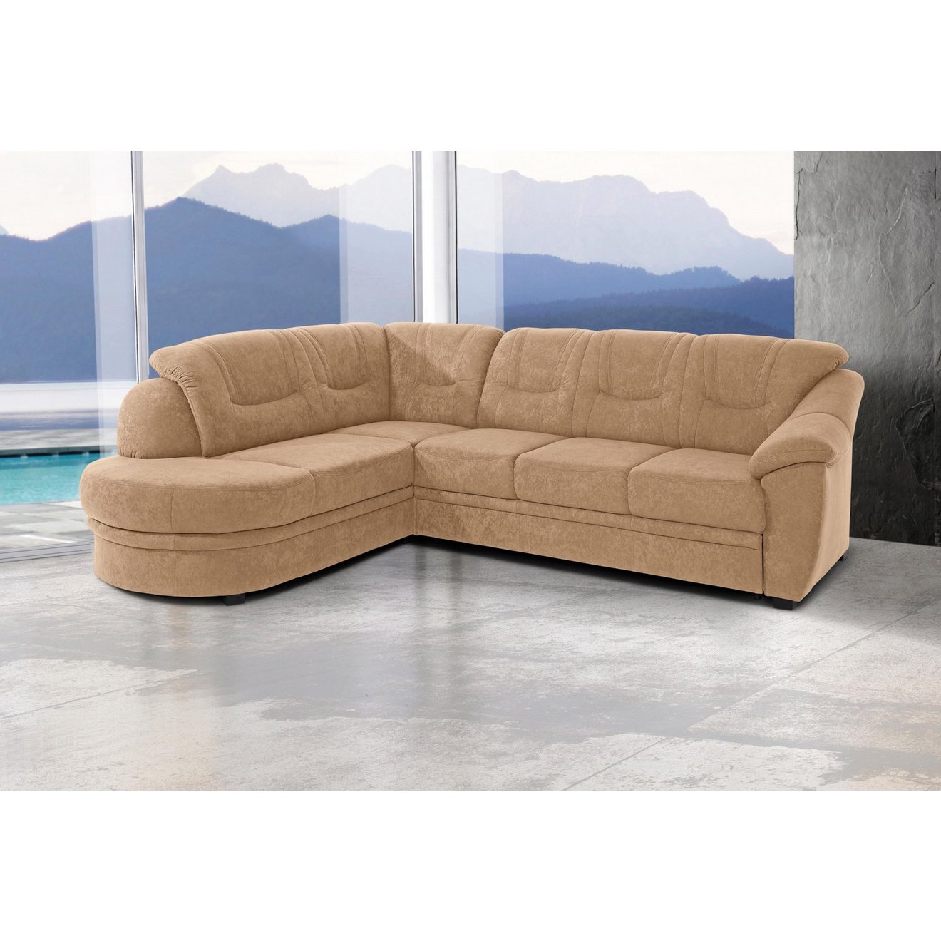 Sit&more Hoekbank Savoni L-vorm optioneel met slaapfunctie