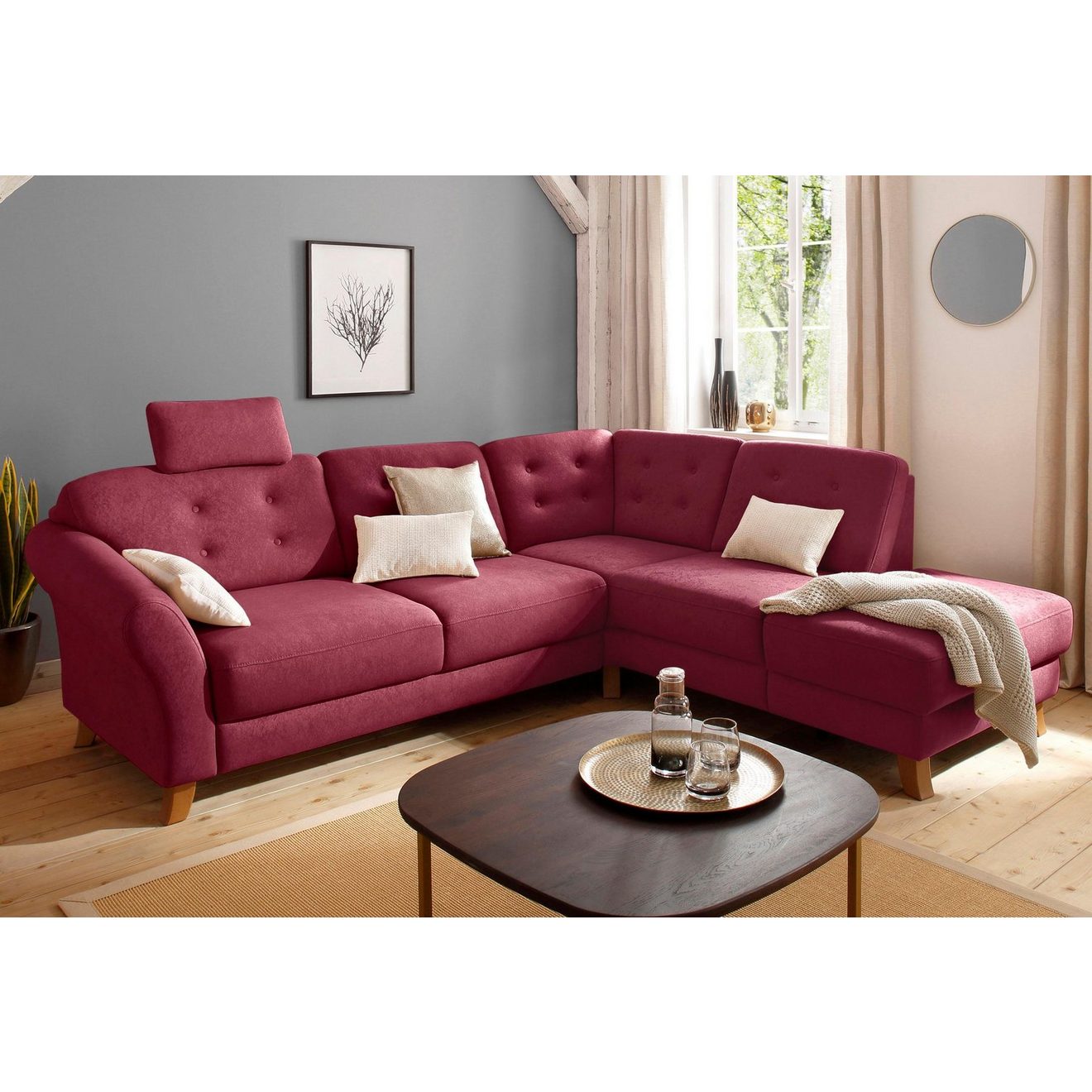 Home affaire Hoekbank Trondheim L-vorm