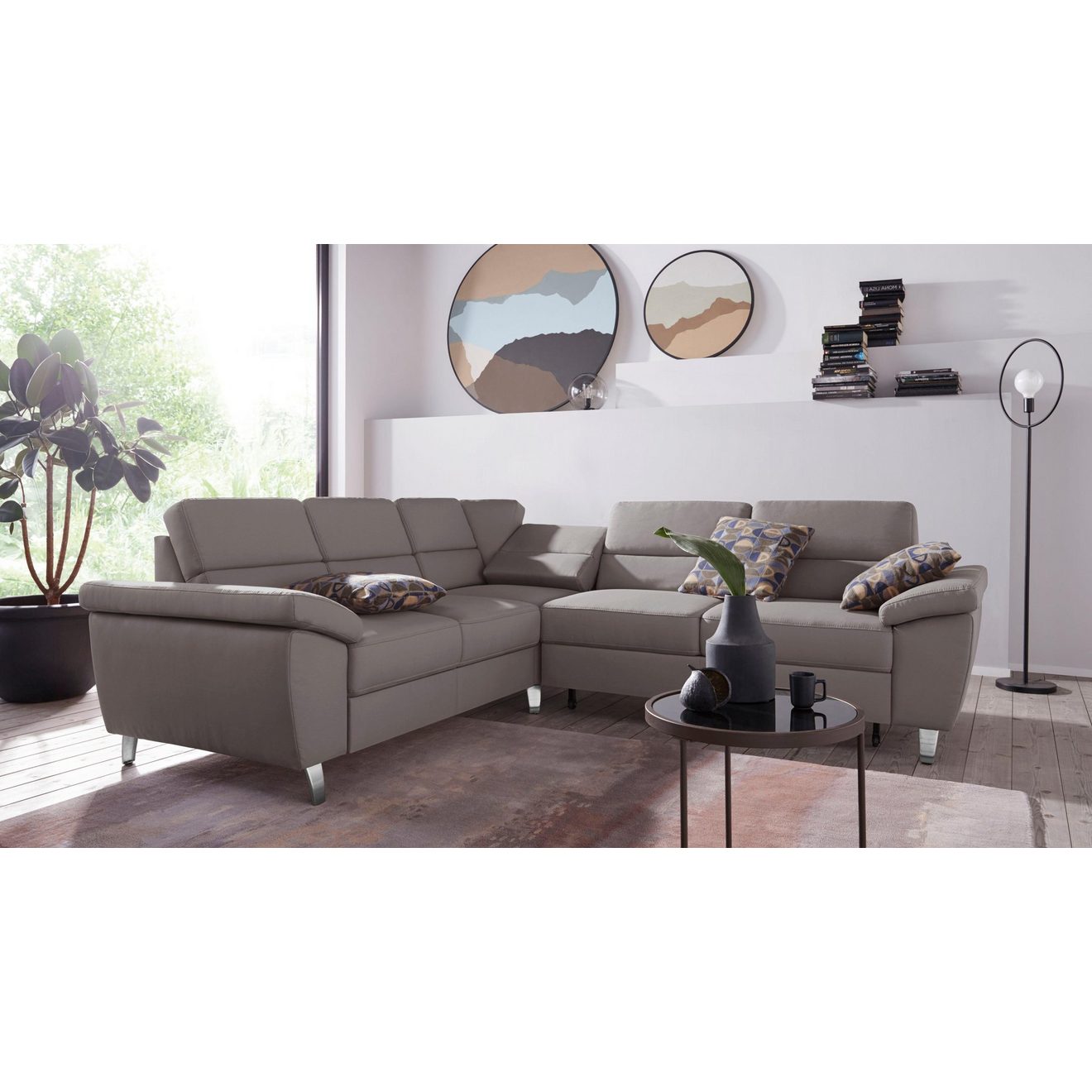 Sit&more Hoekbank Sorano L-vorm naar keuze met slaap- en relaxfunctie, met bedkist