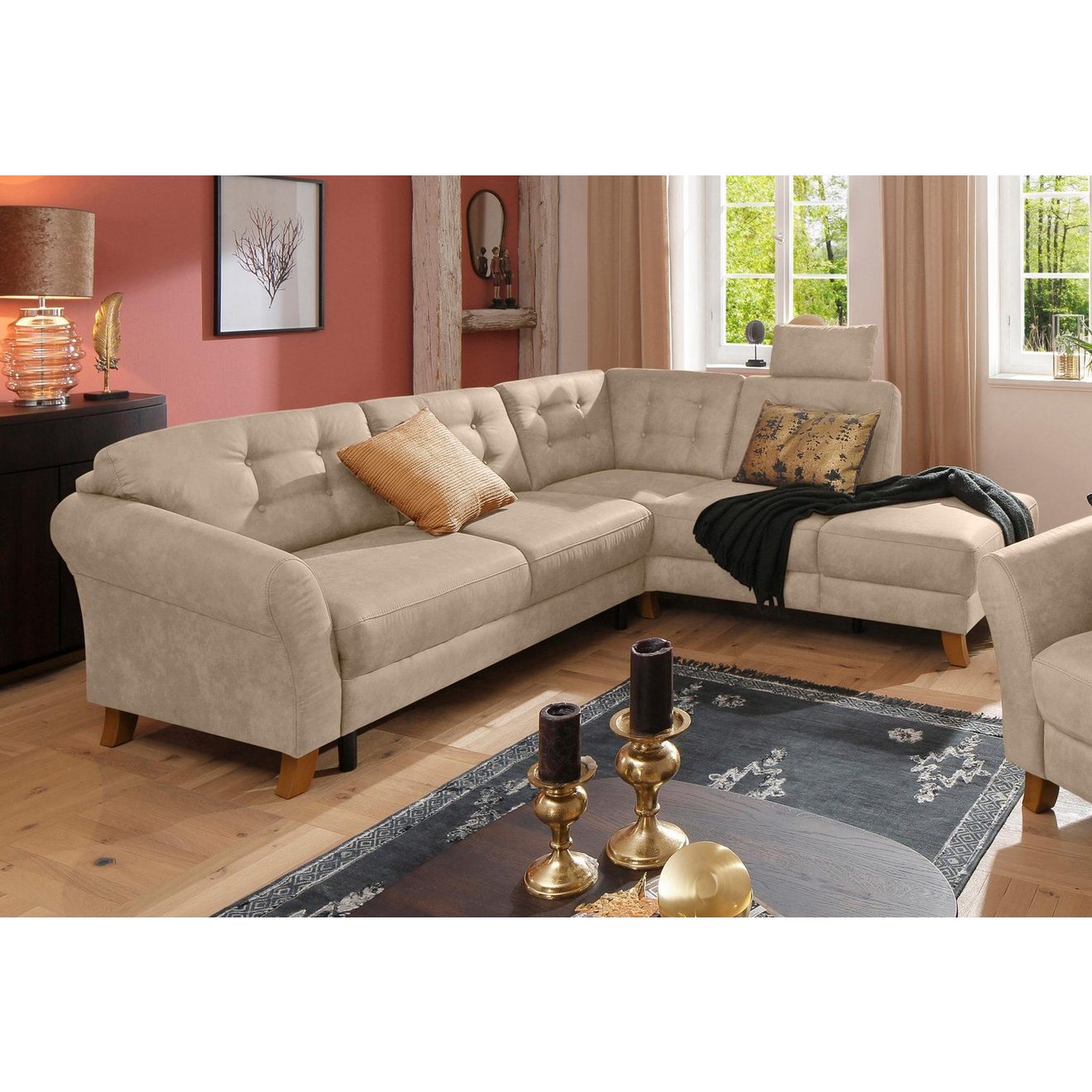 Home affaire Hoekbank Trondheim L-vorm
