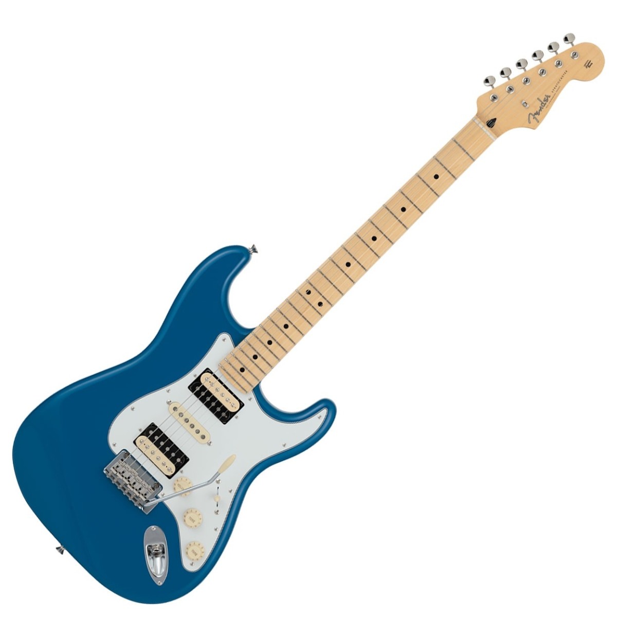 Fender 2024 Made in Japan Hybrid II HSH Stratocaster Maple Neck Forest Blue