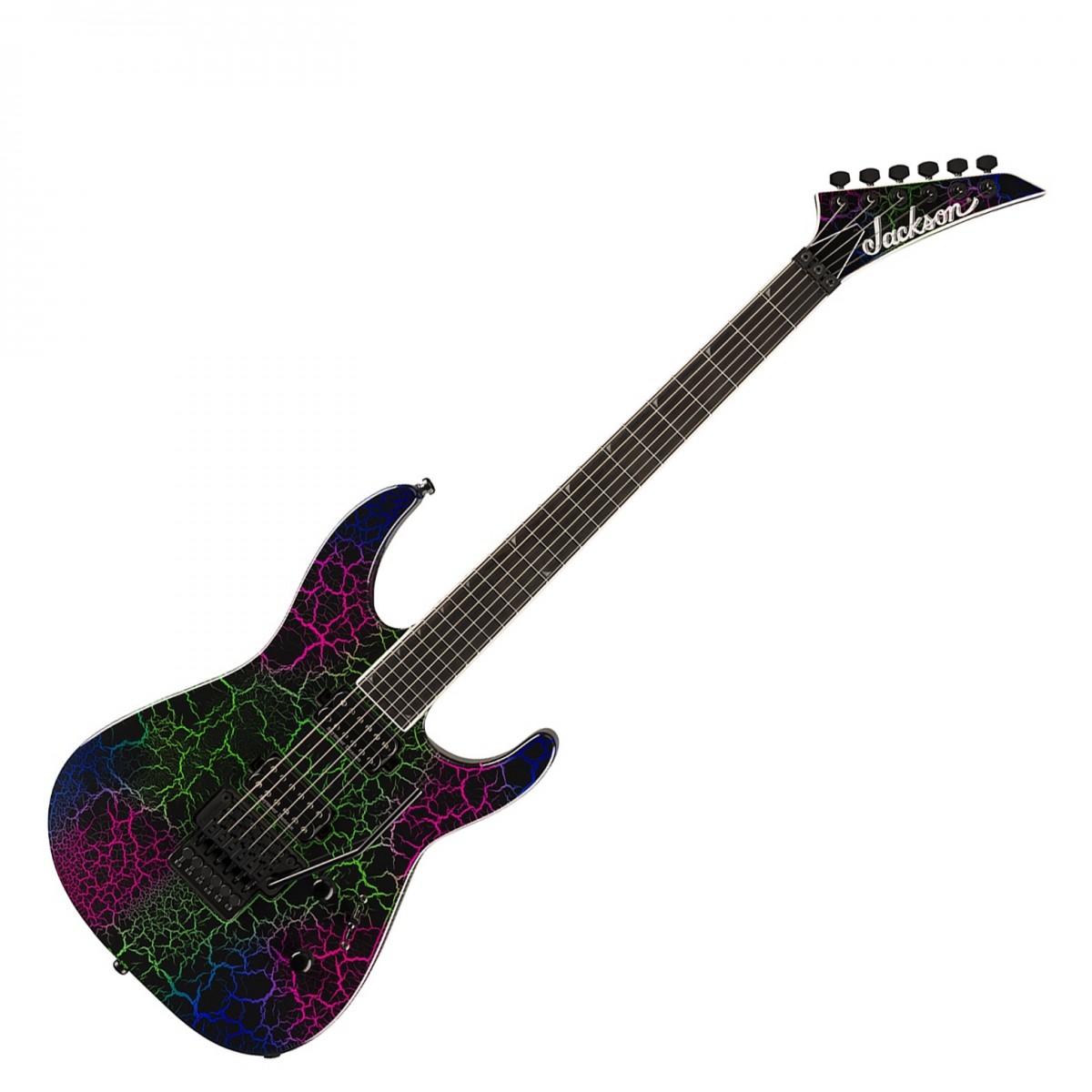 Jackson Pro Plus Series Soloist SL2 Ebony Fingerboard Bruised Crackle