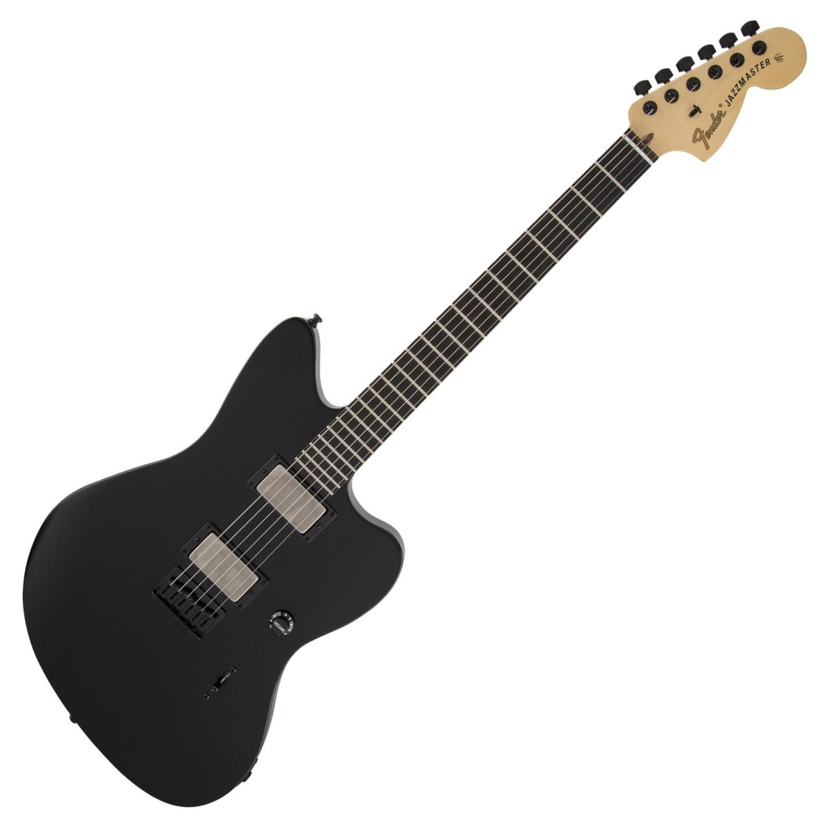 Fender Jim Root Jazzmaster Electric Guitar Flat Black - Ex Demo