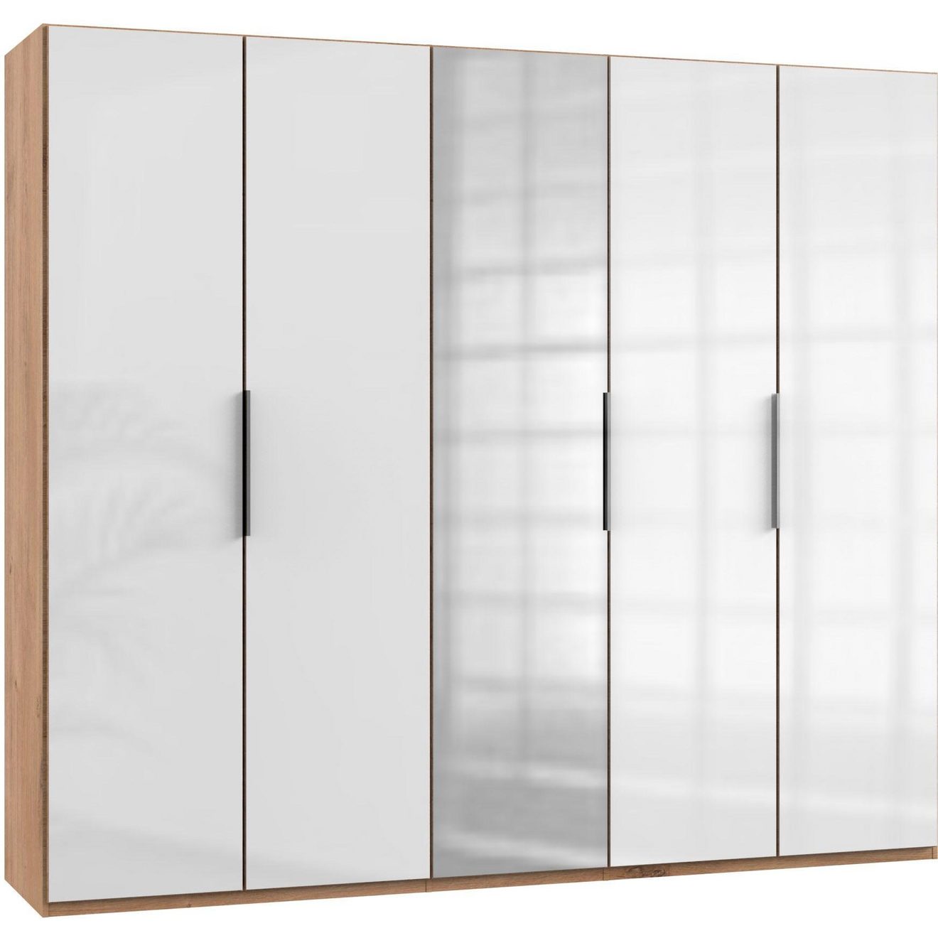 Wimex Kledingkast Level by fresh to go met glas- en spiegeldeuren