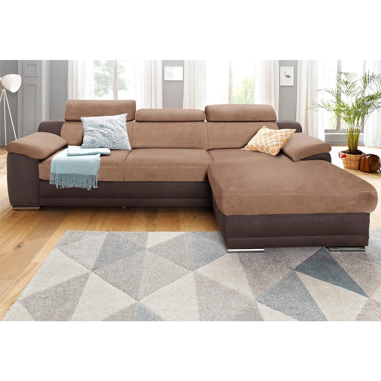 Sit&more Hoekbank Xenia L-vorm optioneel met slaapfunctie