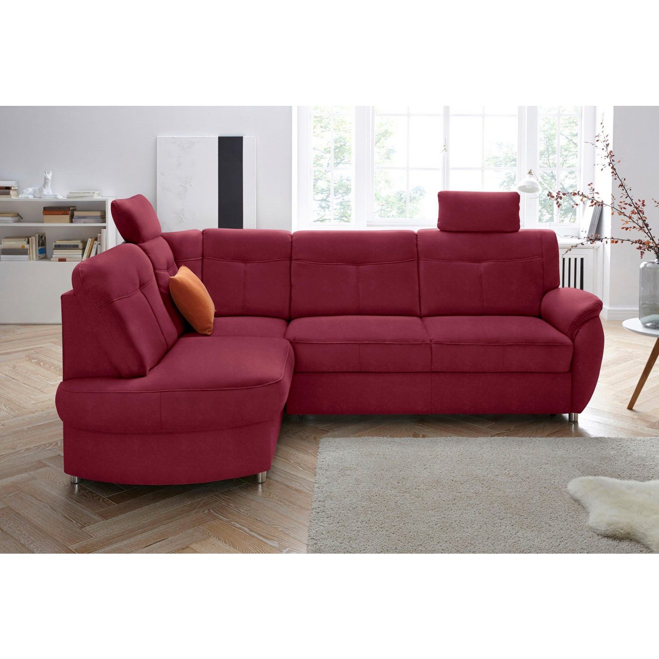 Sit&more Hoekbank Sonoma L-vorm naar keuze met slaapfunctie en bedkist