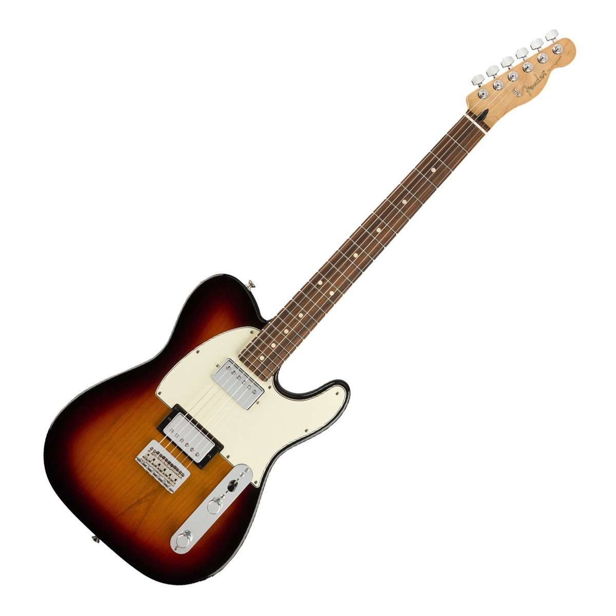 Fender Player Telecaster HH PF 3-kleurig Sunburst