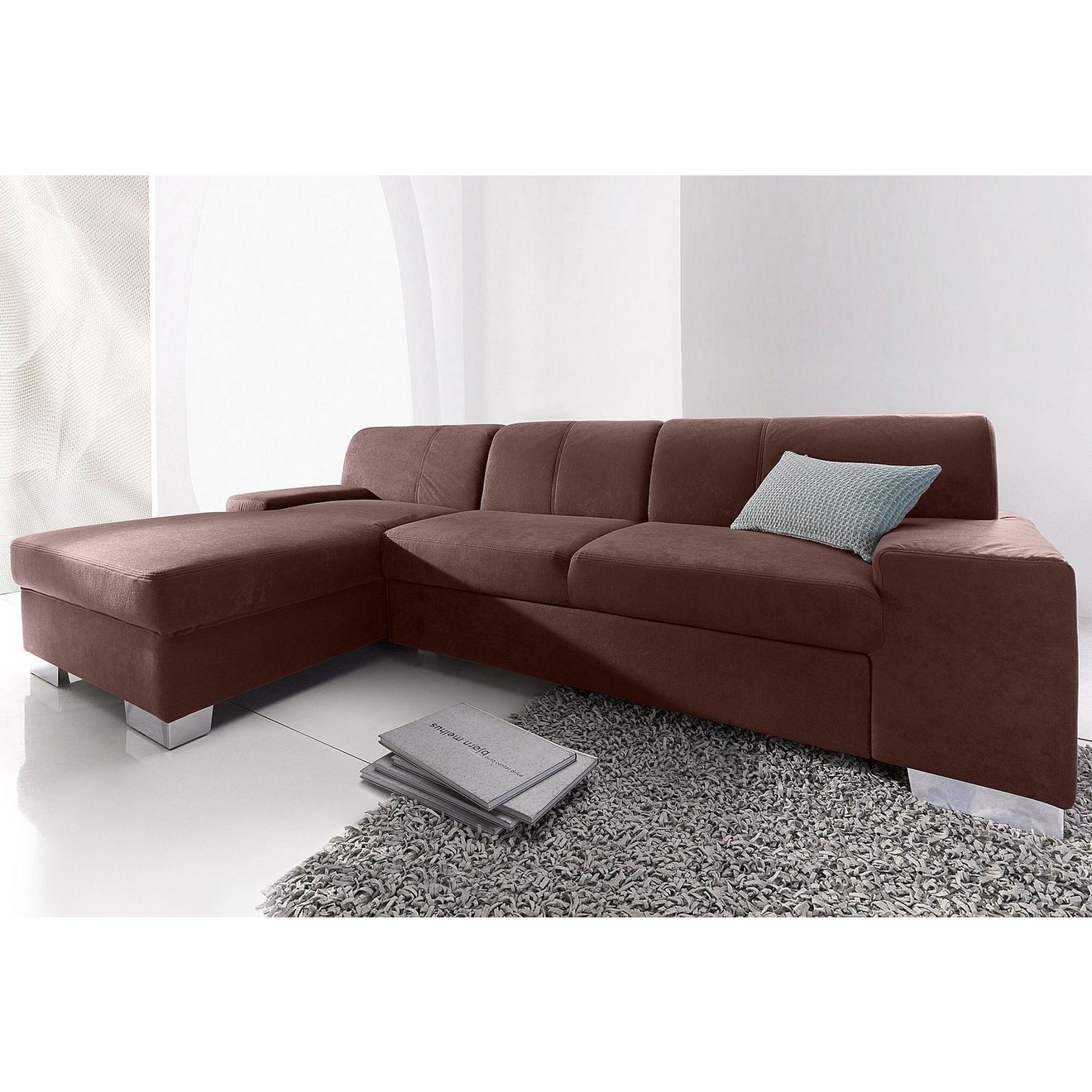 DOMO collection Hoekbank Star, tijdloze vormtaal, elegante uitstraling, L-vorm