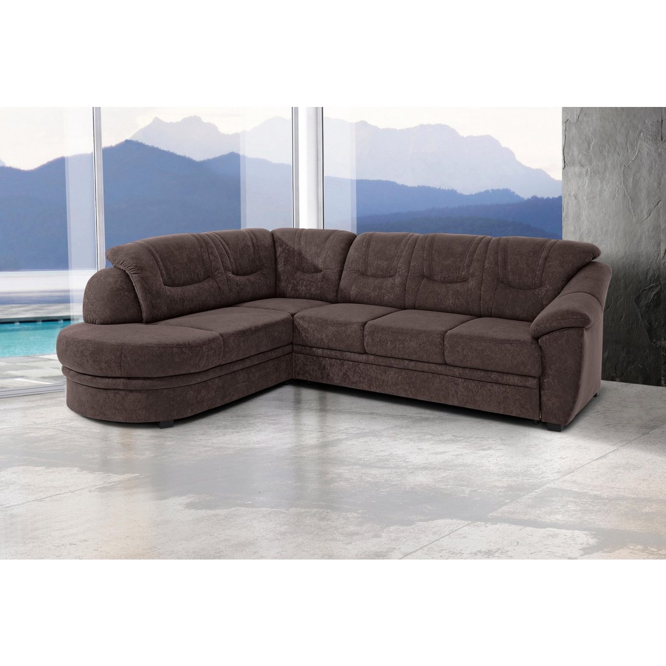 Sit&more Hoekbank Savoni L-vorm optioneel met slaapfunctie