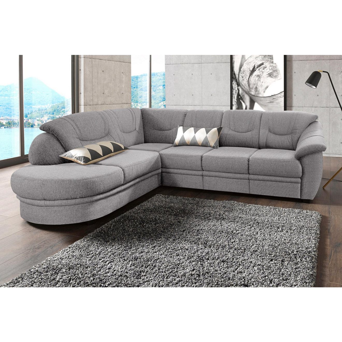 Sit&more Hoekbank Savoni L-vorm optioneel met slaapfunctie
