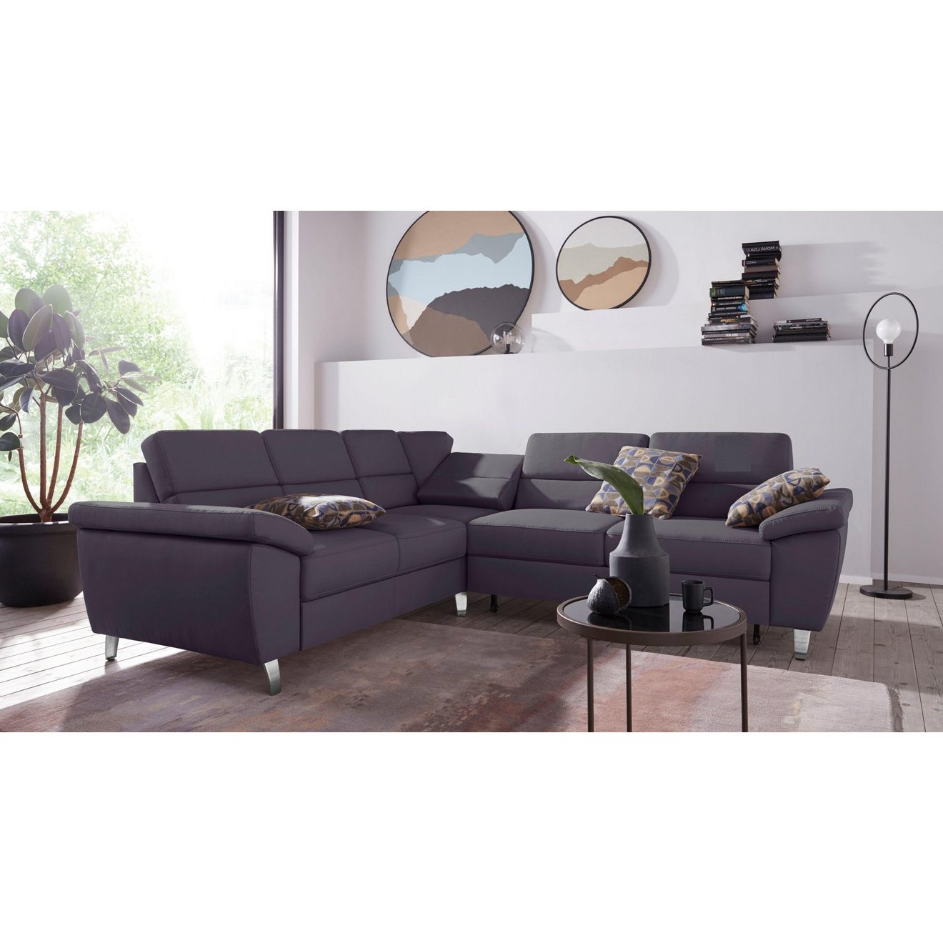 Sit&more Hoekbank Sorano L-vorm naar keuze met slaap- en relaxfunctie, met bedkist