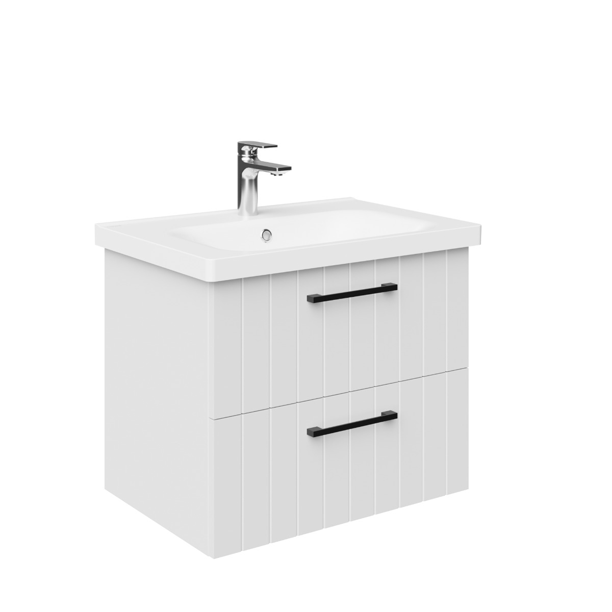 SaniGoods Rangi onderkast 60cm met 2 lades wit