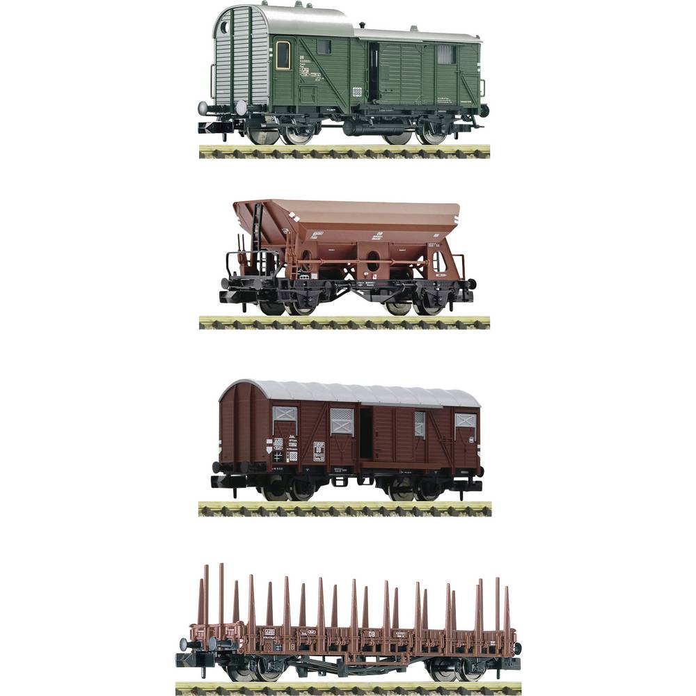 Fleischmann 6660119 N set van 4: Goederenwagens van de DB