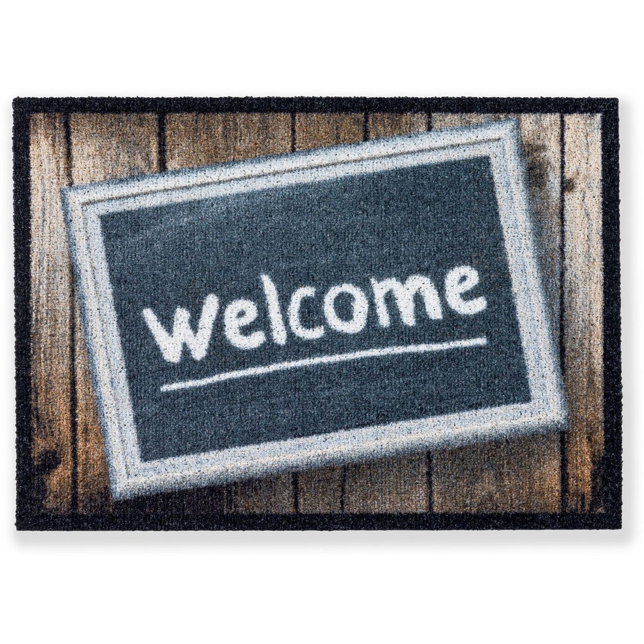 ASTRA Mat Deco Brush 1630, Welcome Inloopmat, met quote, geschikt voor binnen en buiten