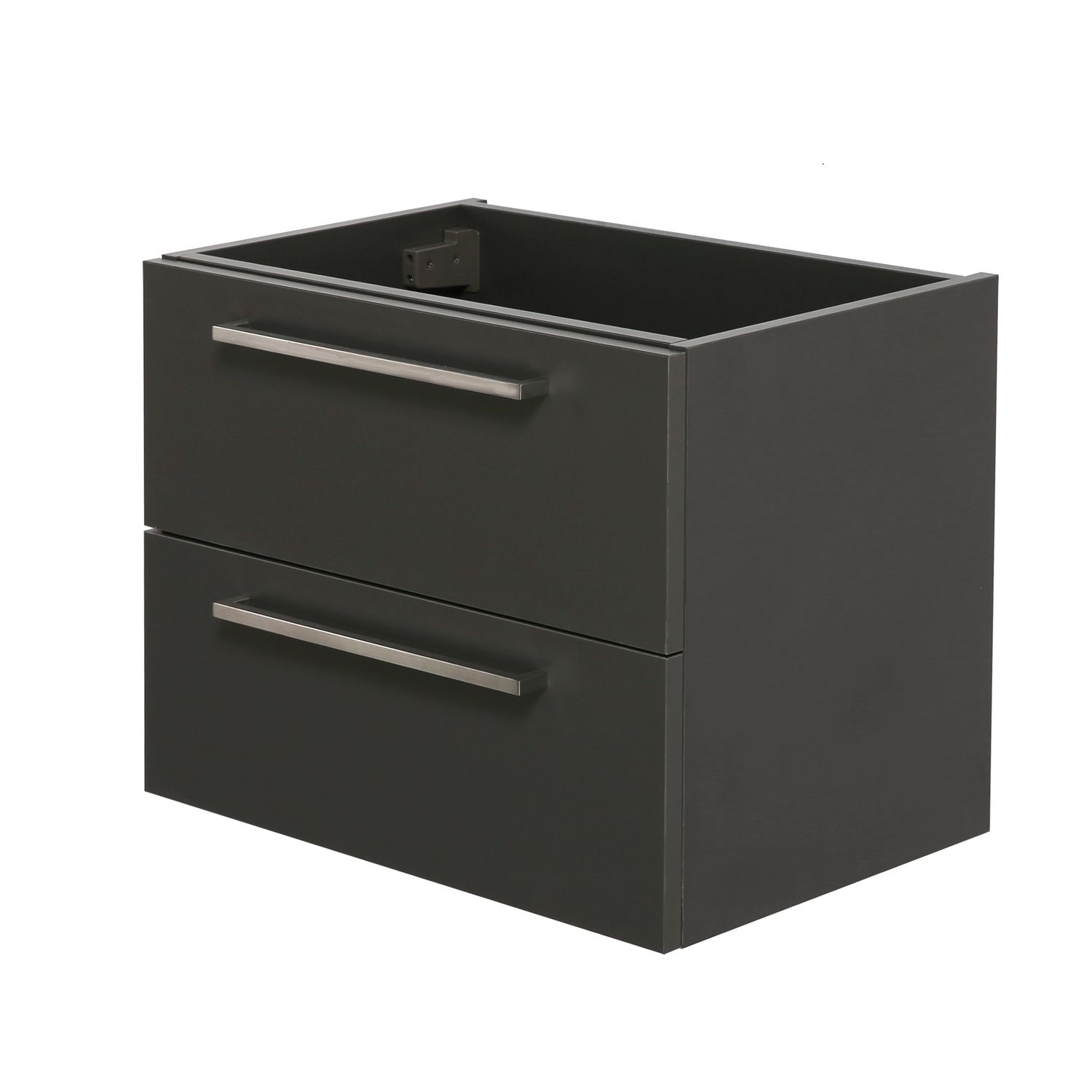 Praxis Aquazuro Wastafelonderkast Arezzo 60cm Donkergrijs