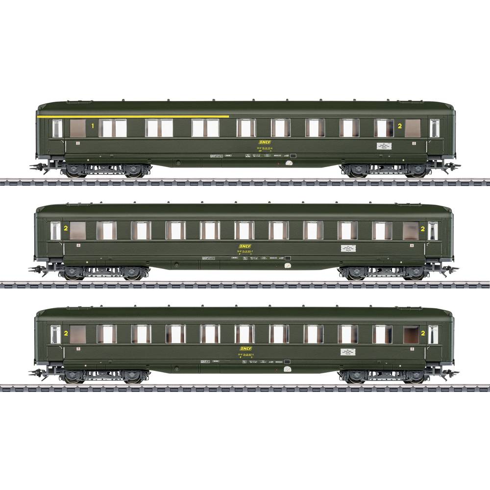 Märklin 043230 H0 3-delige set personenrijtuigen van de SNCF