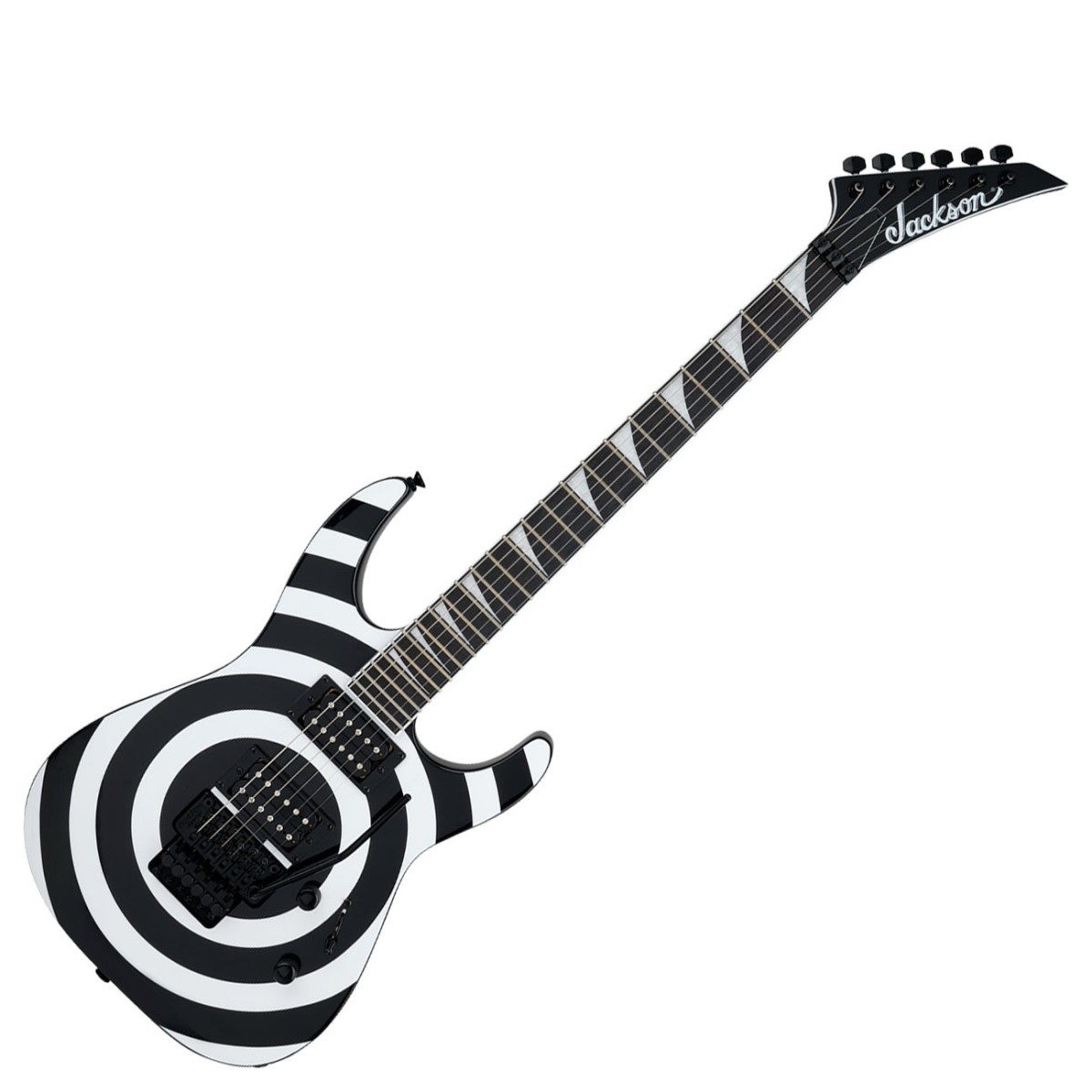 Gretsch Jackson X Series Soloist SLX DX Graphic Srs Amaranth Fingerboard Bullseye