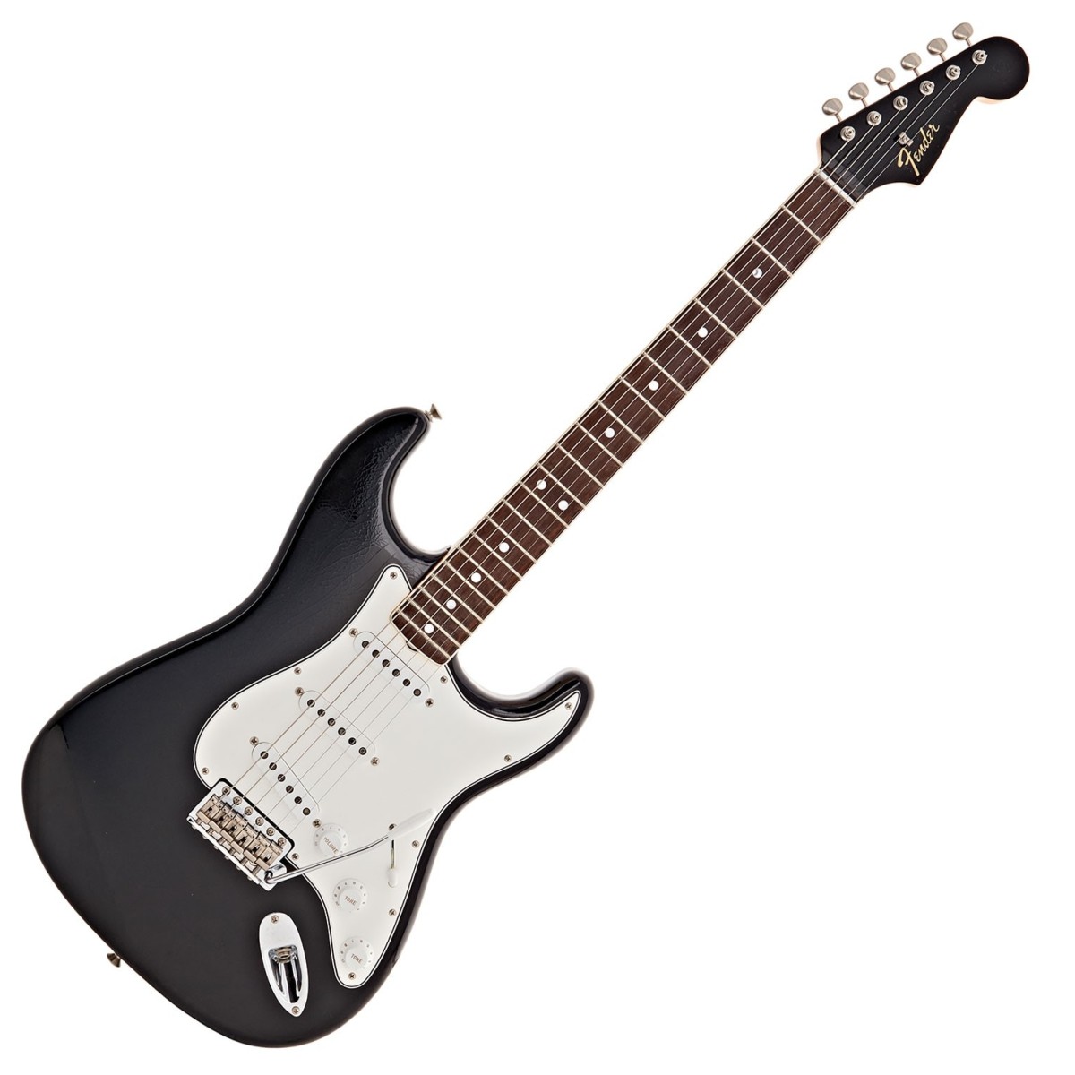 Fender Custom Shop 1965 Stratocaster DLX Closet Classic Super Faded Aged Black #R125525