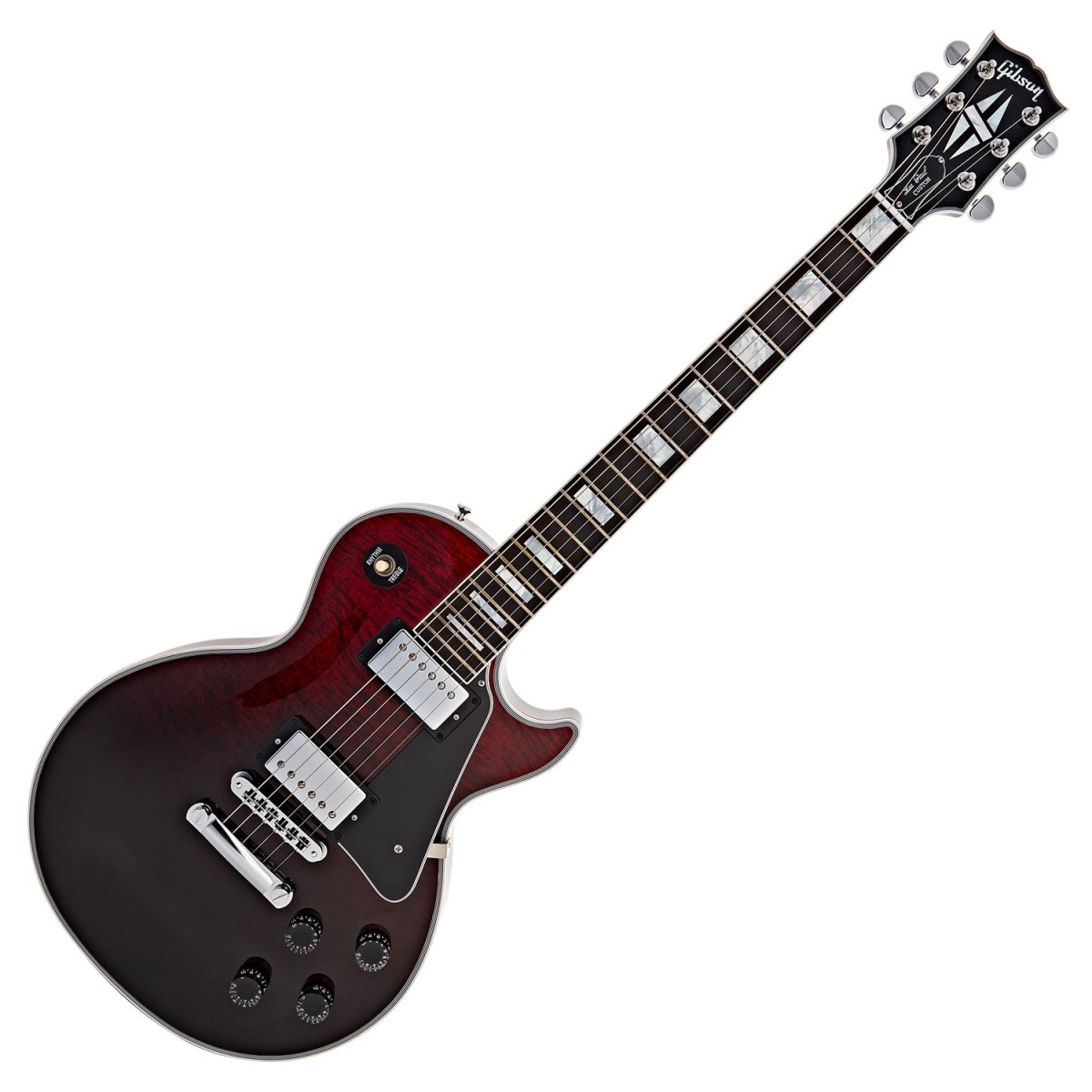 Gibson Custom Shop Gibson Custom Made 2 Measure Les Paul Custom Figured Fire Tiger Fade