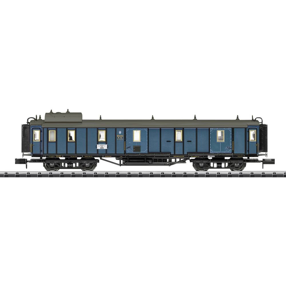 MiniTrix 15323 N Beierse sneltrein bagagewagon van de DRG PPü