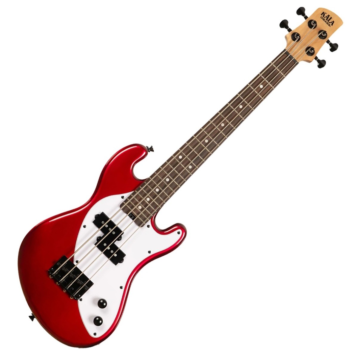 Kala U-Bass Solid Body Ukulele Bass Red