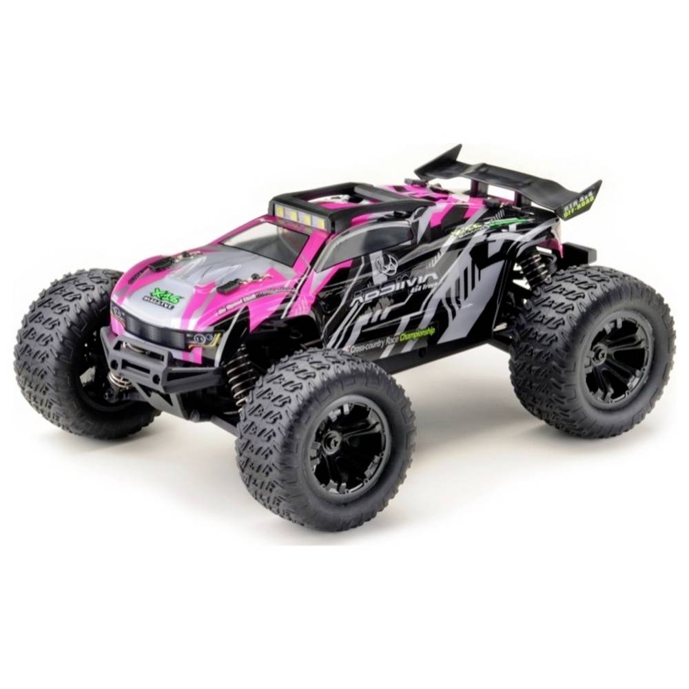 Absima Mini AT Pink, Grijs Brushed 1:16 RC auto Elektro Truggy 4WD RTR 2,4 GHz
