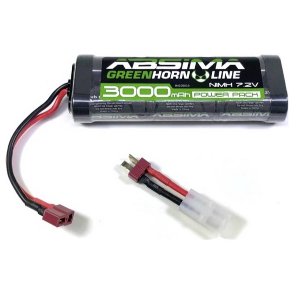 Absima NiMH accupack 7.2 V 3000 mAh Softcase Tamiya