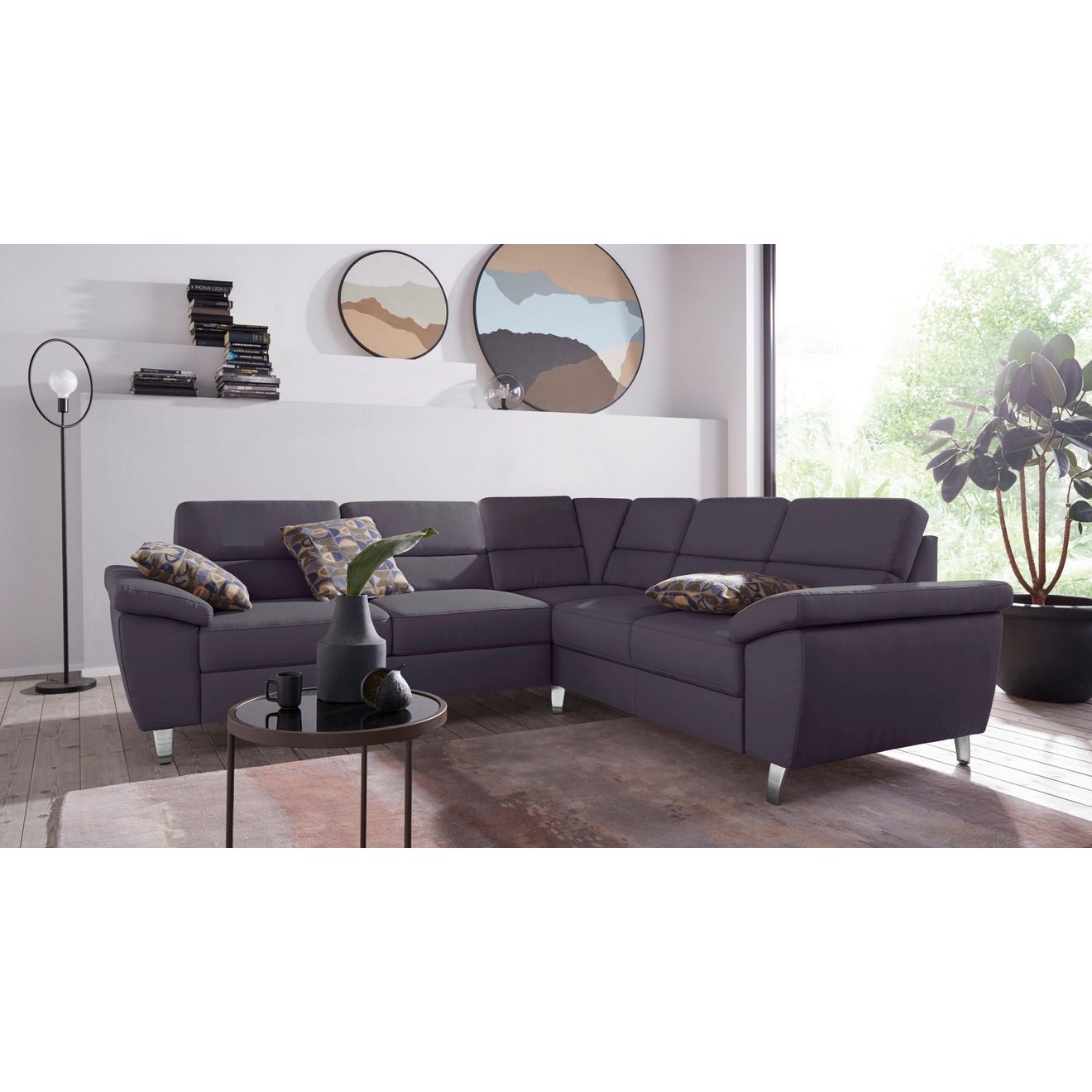 Sit&more Hoekbank Sorano L-vorm naar keuze met slaap- en relaxfunctie, met bedkist
