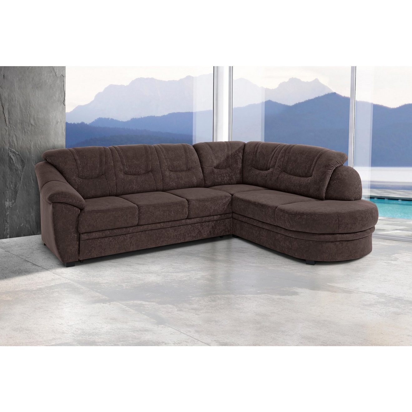 Sit&more Hoekbank Savoni L-vorm optioneel met slaapfunctie