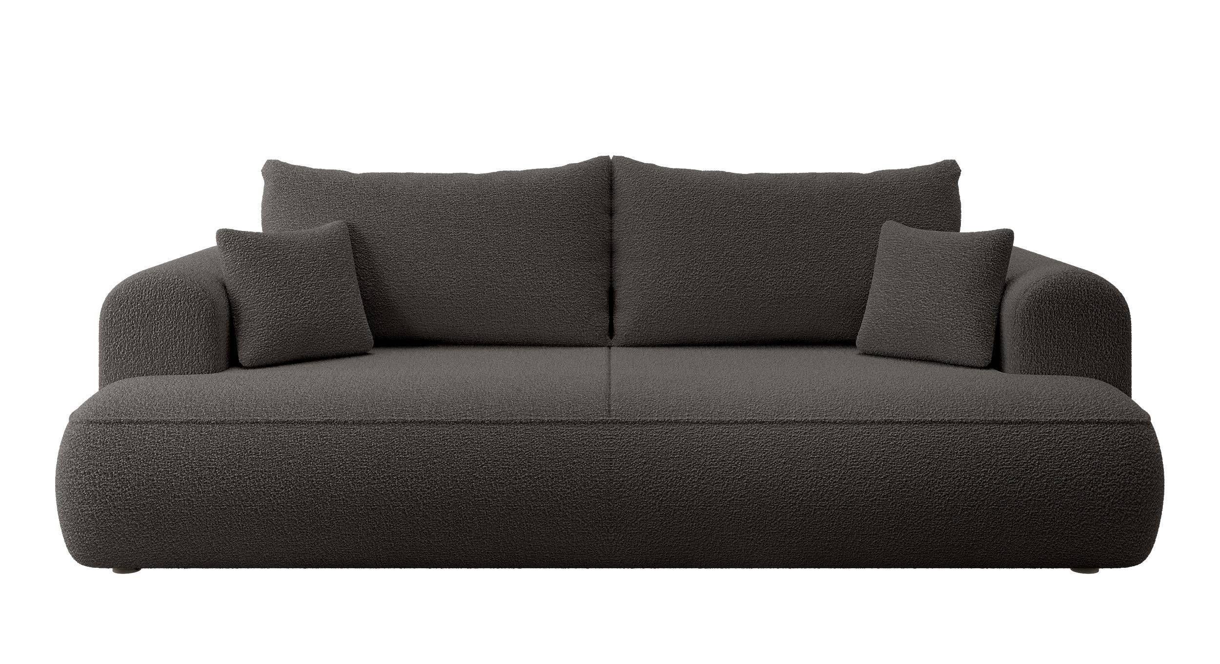 NADUVI Collection 3-zitbank Philipa bouclé met slaapfunctie | 