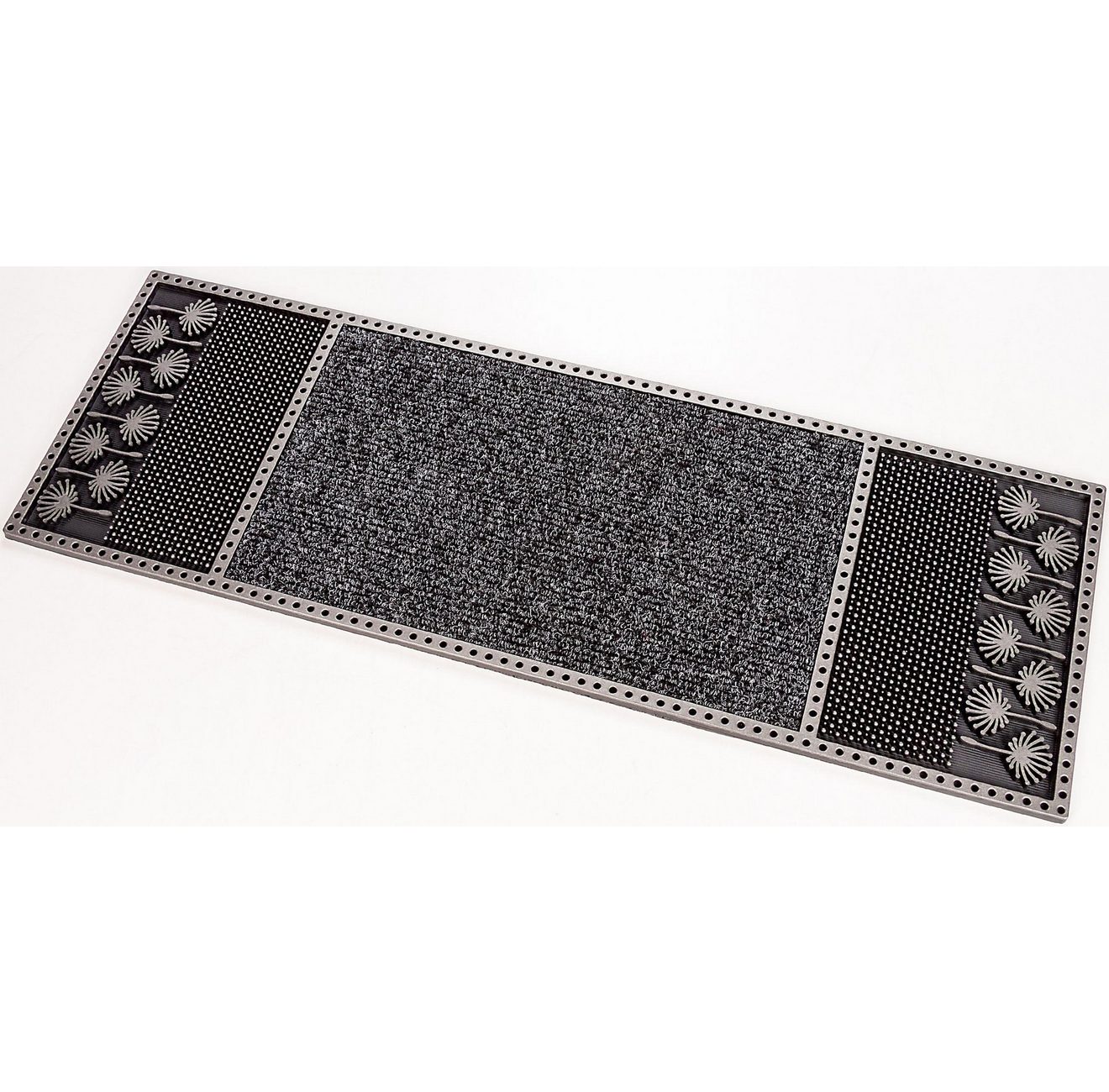 Home2Fashion Mat CC Clean Dandeli smalle inloopmat, slijtvast, geschikt voor binnen en buiten