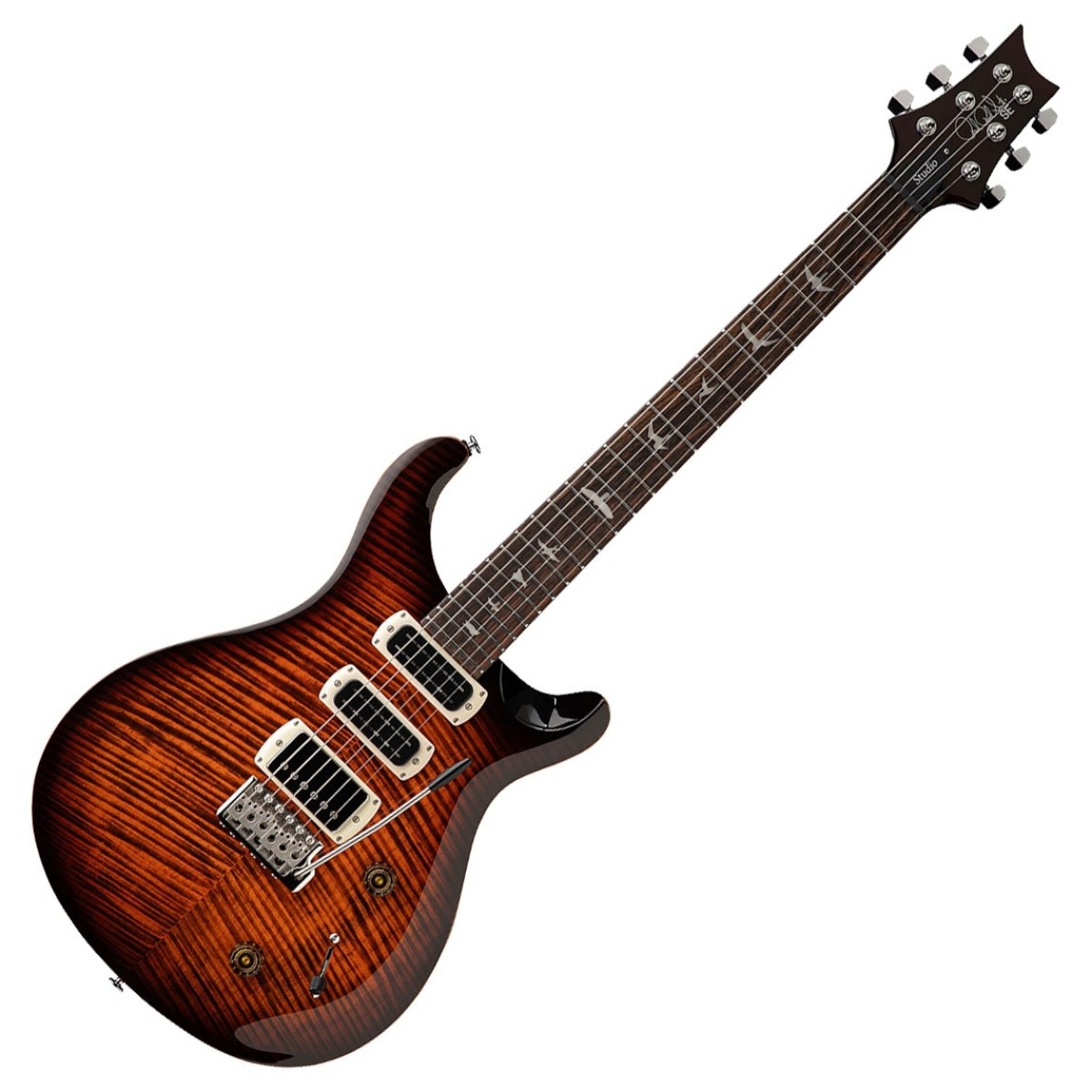 Paul Reed Smith PRS SE Studio Orange Tiger Smokeburst