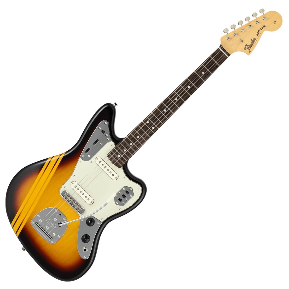 Fender Made in Japan Traditional 2025 Collection 60s Jaguar RW Competition 3C Sunburst/Aged Natural