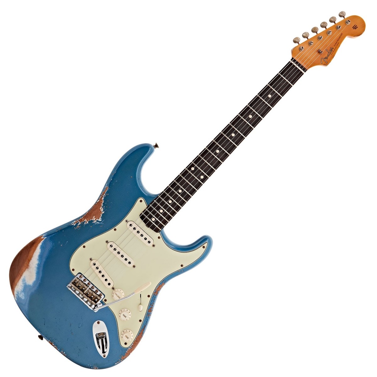 Fender Custom Shop 1960 Stratocaster Heavy Relic Aged Lake Placid Blue #R138425