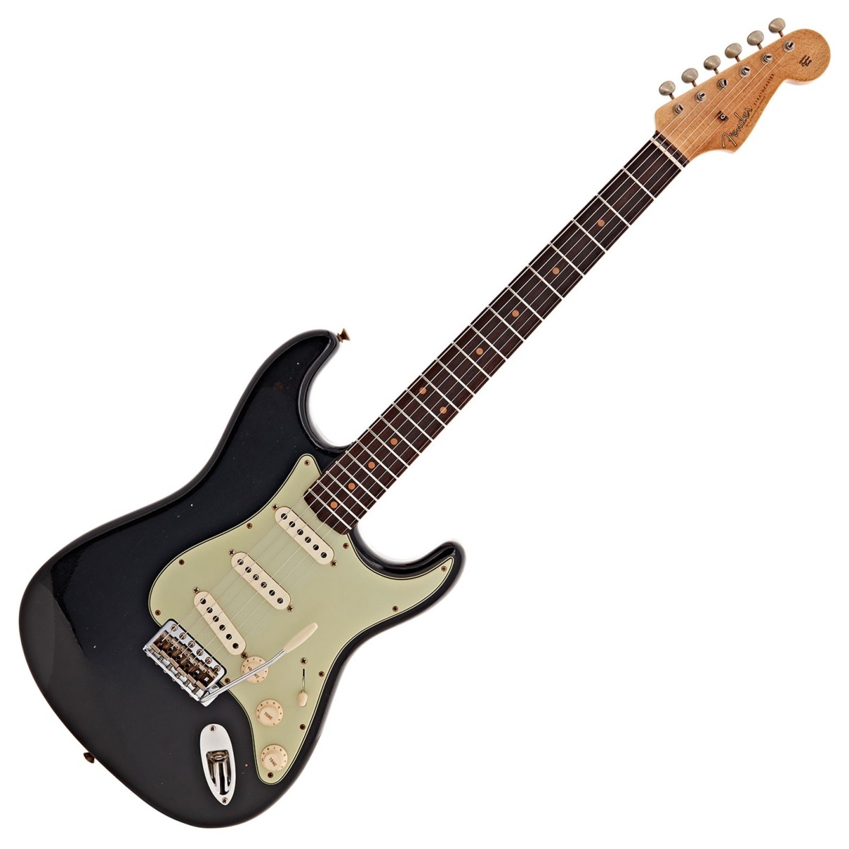 Fender Custom Shop 1960 Stratocaster Journeyman Relic Aged Black #R130922