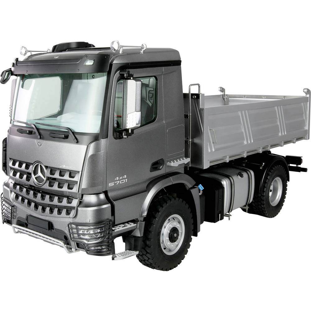 Amewi 22692 Mercedes-Benz Arocs Muldenkipper 4x4 anthrazit 1:14 Elektro RC truck RTR