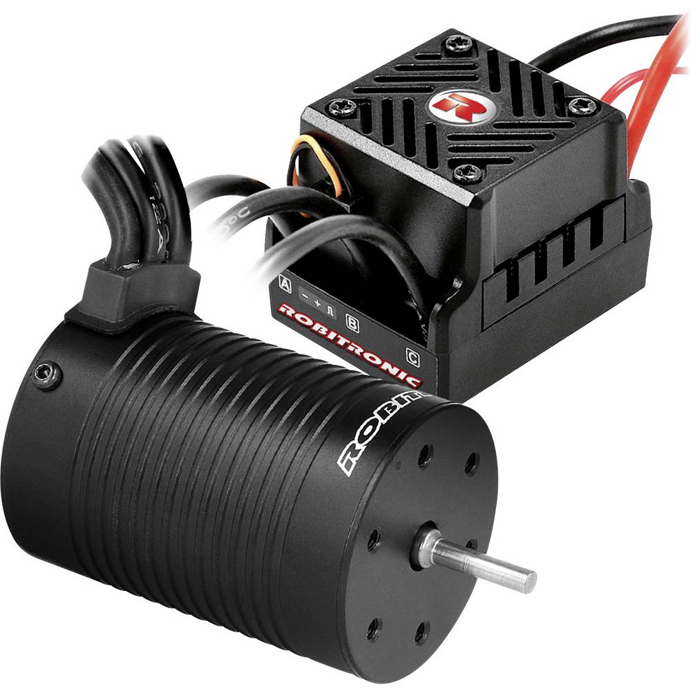 Robitronic Razer ten G2 Combo R01254 Brushless aandrijving voor RC auto 1:10