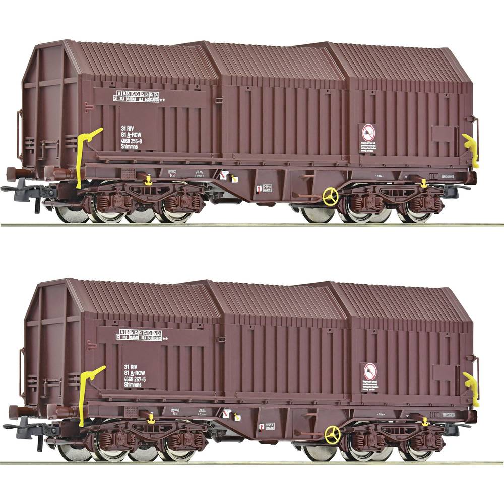 Roco 6600132 H0 2-delige set telescoopduimwagens van de ÖBB