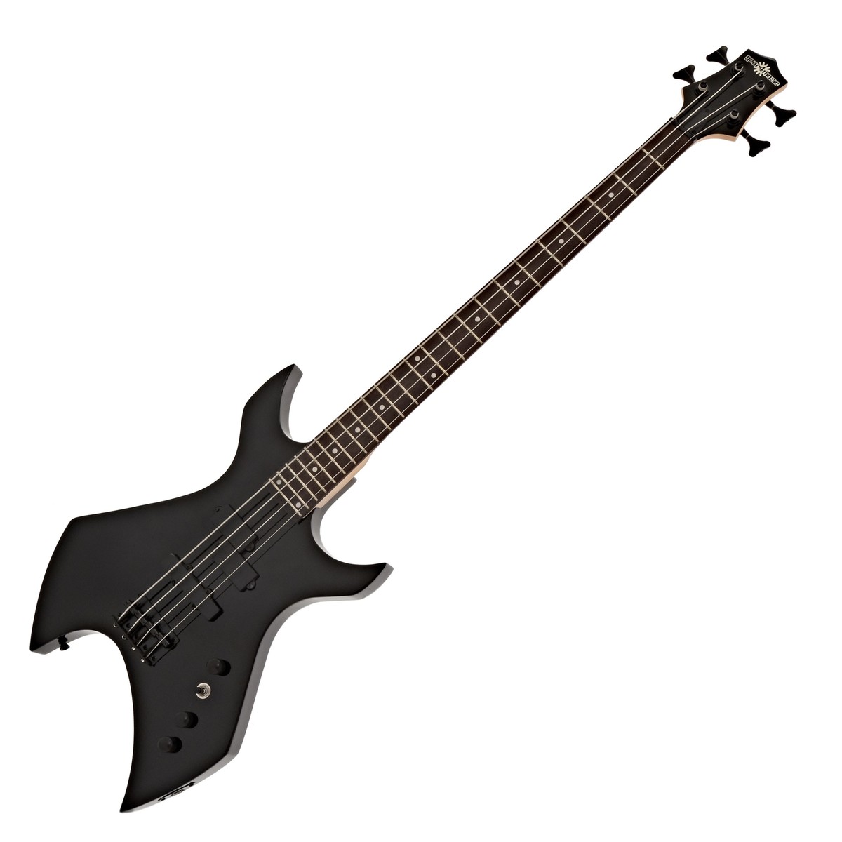 Gear4Music Harlem X Bass Guitar by  Black Hardware - Nearly New
