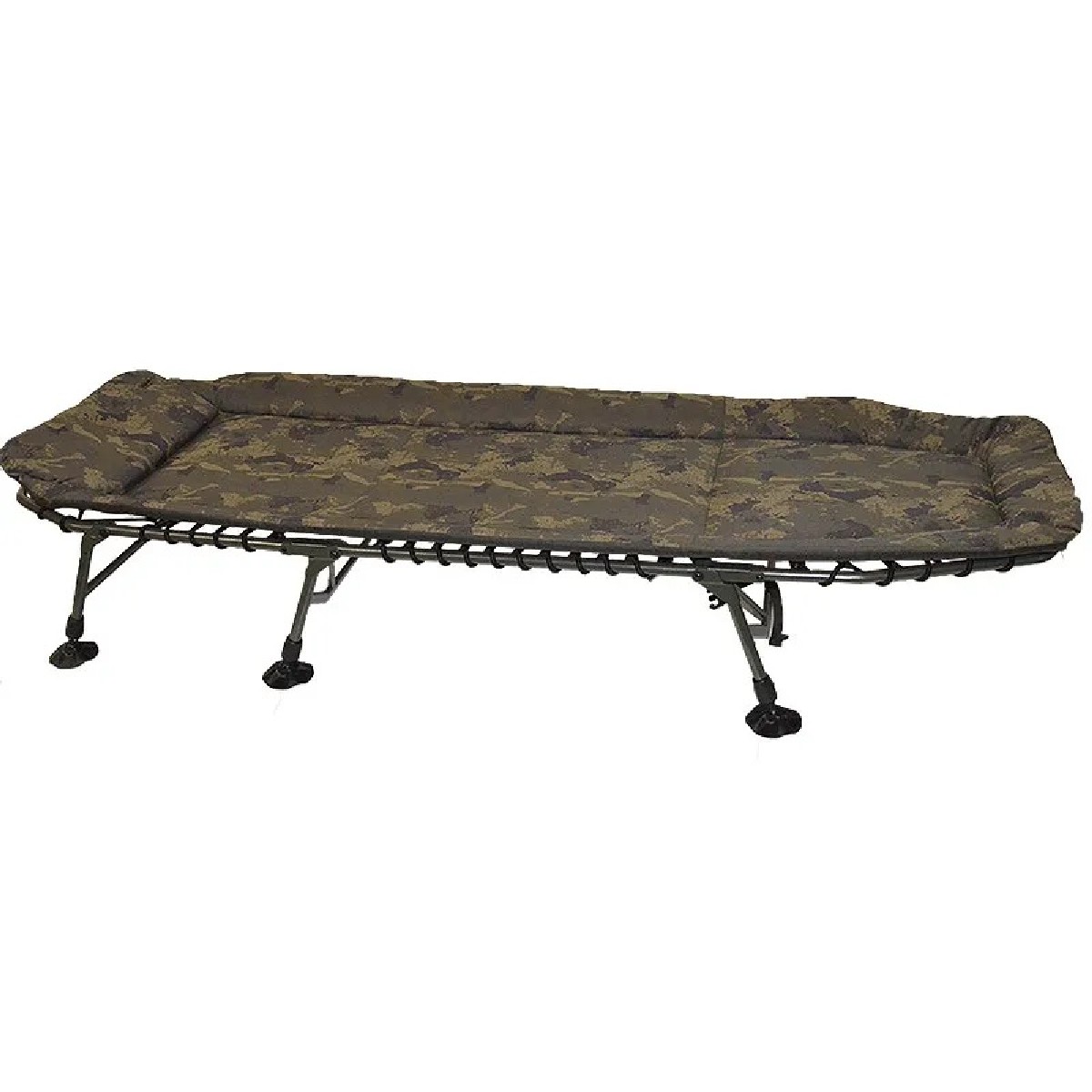 Solar Undercover Camouflage Bedchair - Stretcher