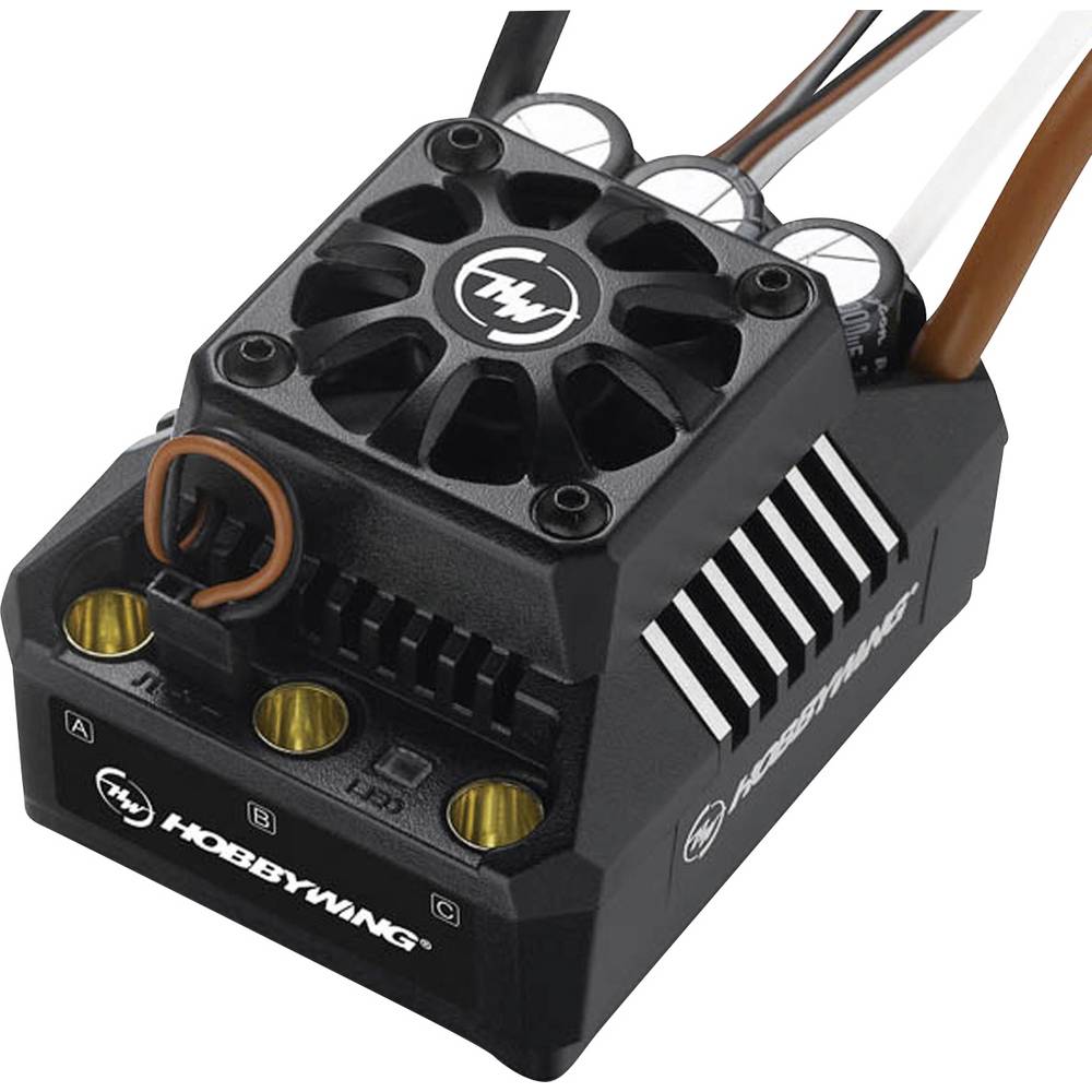 Hobbywing Ezrun MAX6 Brushless rijregelaar voor RC auto Belastbaarheid (max.): 1050 A Motorlimiet (turns): 5892