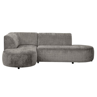 Leen Bakker Hoekbank Luna links - stof Cremona - taupe