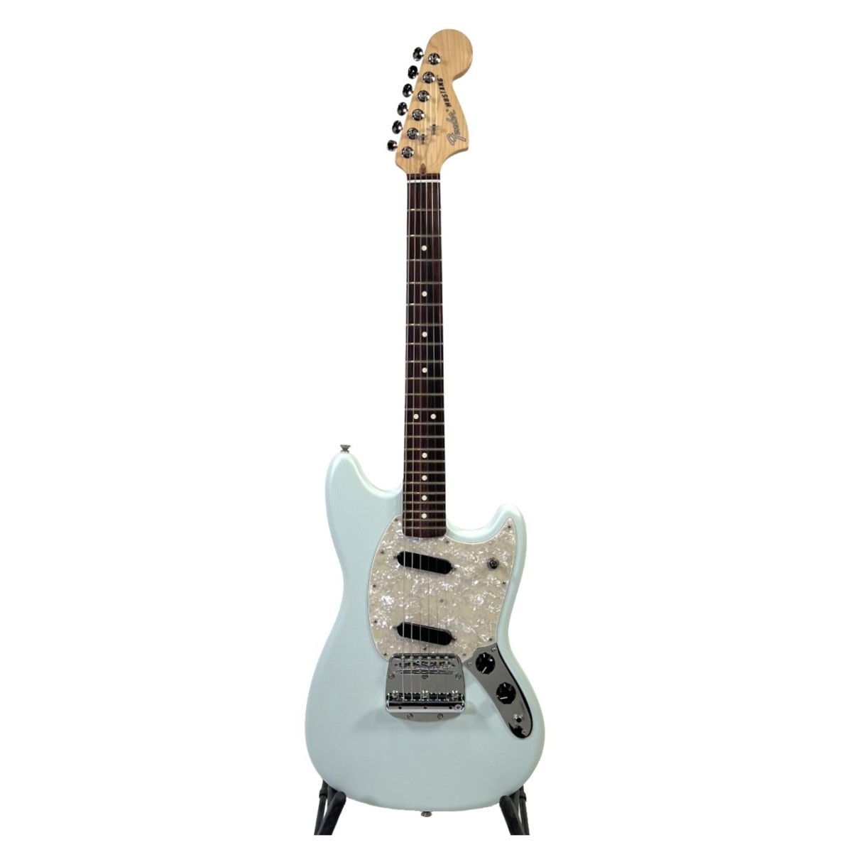 Fender American Performer Mustang Satin Sonic Blue - Ex demo