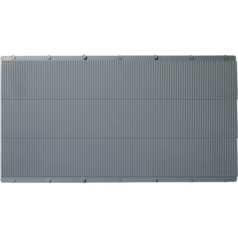 Auhagen 52431 H0, TT Kunststof platen Grijs (l x b) 200 mm x 100 mm Kunststof model